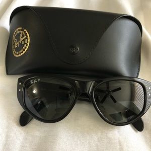 Vagabond rayban polarized cat eye sunglasses 4152